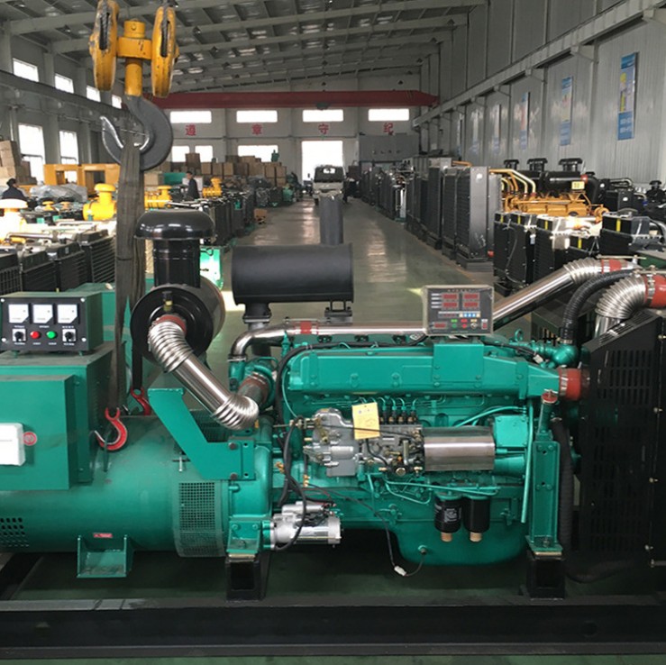江西宜春賽利達科技公司安裝明邦100kw濰柴發(fā)電機一臺