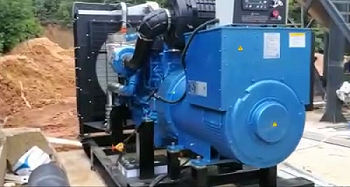 益陽砂石廠明邦500kw發(fā)電機順利安裝調(diào)試完成視頻！