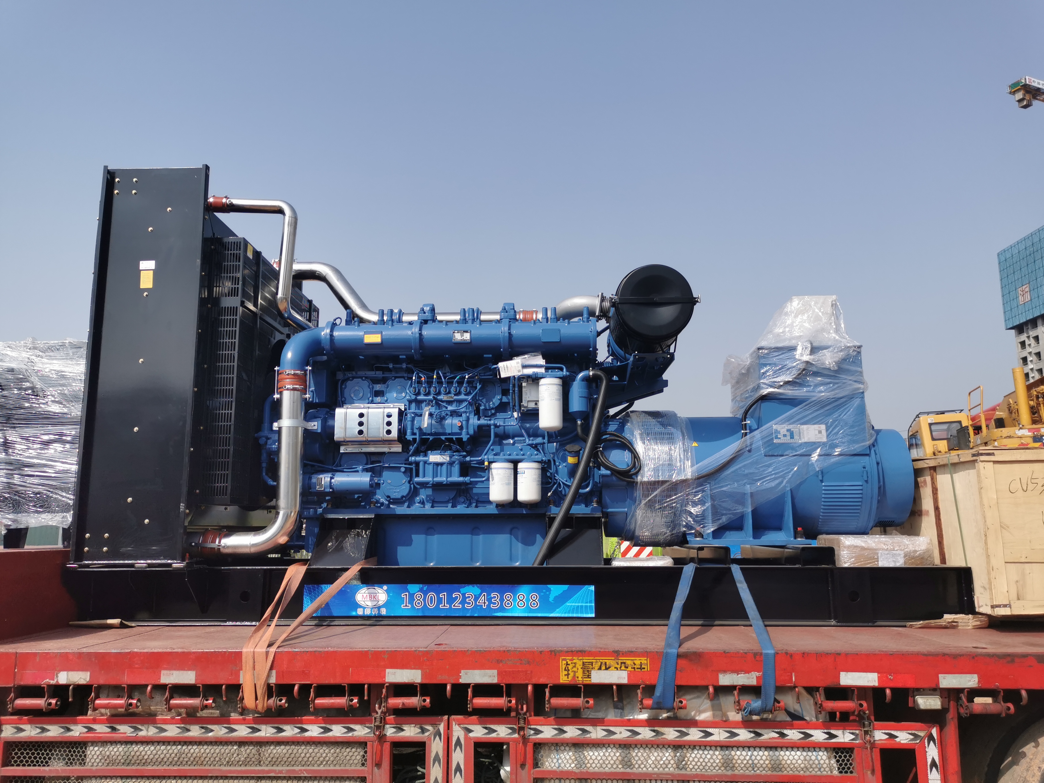 明邦為株洲車輛廠安裝200kw玉柴發(fā)電機組